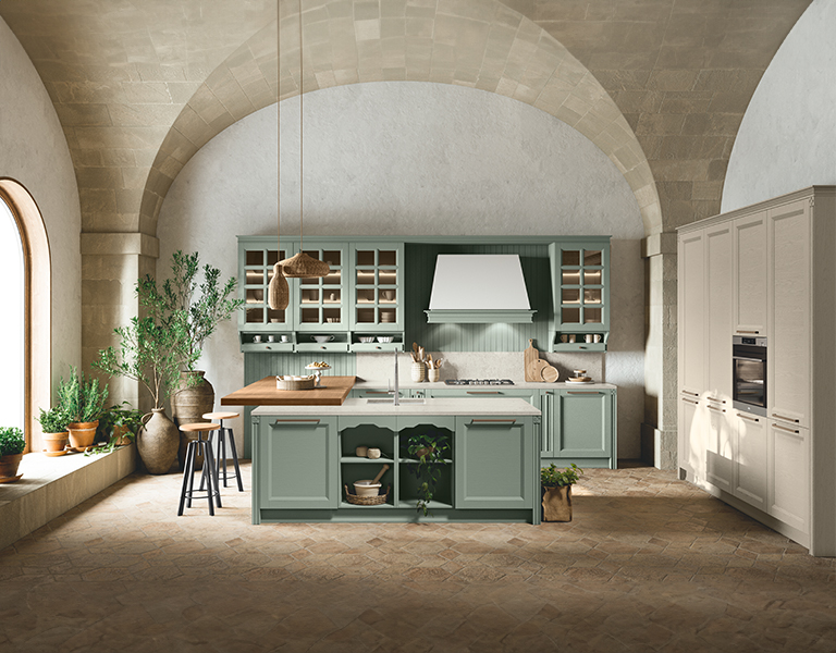 cucina classica rustica