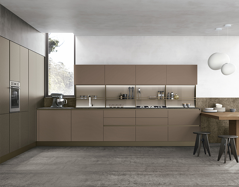 Cucina minimalista infinity stosa